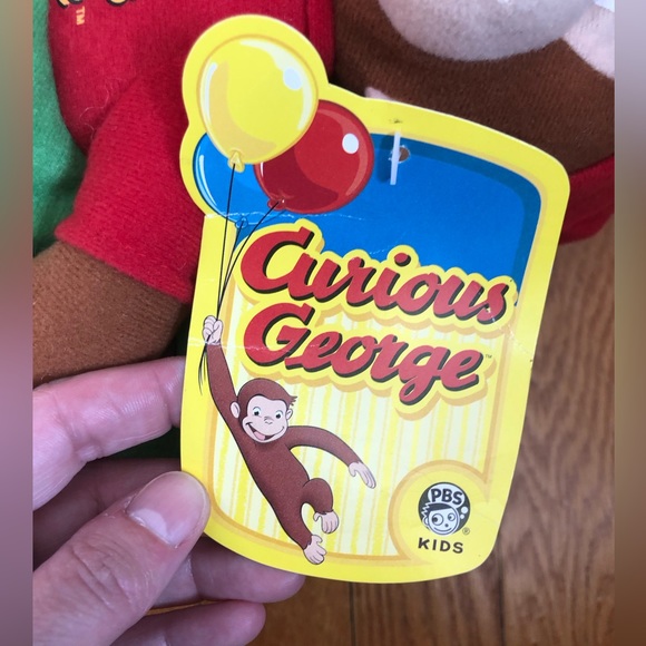 Kellytoy HOLIDAY CURIOUS GEORGE W/ WREATH - Picture 6 of 9